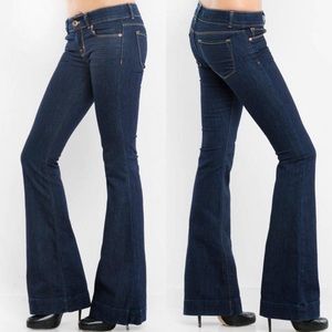 J Brand Jeans 25X33.5 Love Story Flare In Ink!